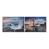 Quadro DKD Home Decor Sea Tela (2 pcs) (70 x 1.8 x 50 cm)