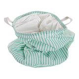 Panier à linge DKD DKD Coton en polyester rayé (4 pc) (36 x 36 x 52 cm)