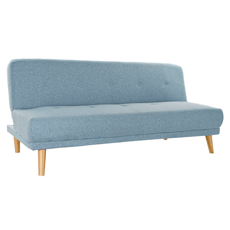 DKD Home Sofa Dekor arme Arme Polester Baumbaumkautschuk (172 x 80 x 76 cm) (172 x 102 x 38 cm)