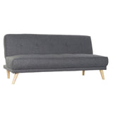 DKD Home Sofa Dekor arme Arme Polester Tree Tree Gum (175 x 75 x 80 cm) (172 x 86 x 38 cm)