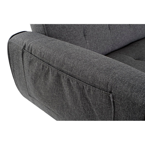 DKD Home Decor Sofa Metall (212 x 106 x 80 cm) (213 x 106 x 40 cm)