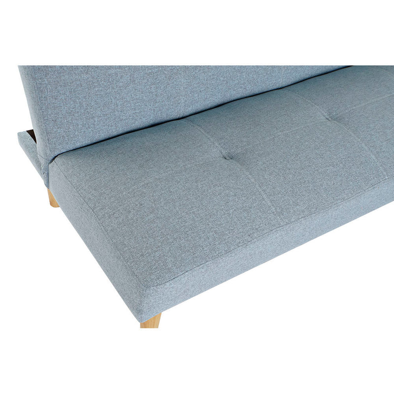 DKD Home Sofa Dekor arme arme Polester Baumbaumkautschuk (180 x 68 x 66 cm) (180 x 102 x 38 cm)