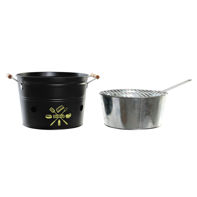 Barbacoa Portátil DKD Home Decor Metal (49 x 34 x 23 cm)