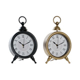 DKD Home Table Watch Decor Glass en fer (2 pcs) (18,5 x 5,5 x 33 cm)