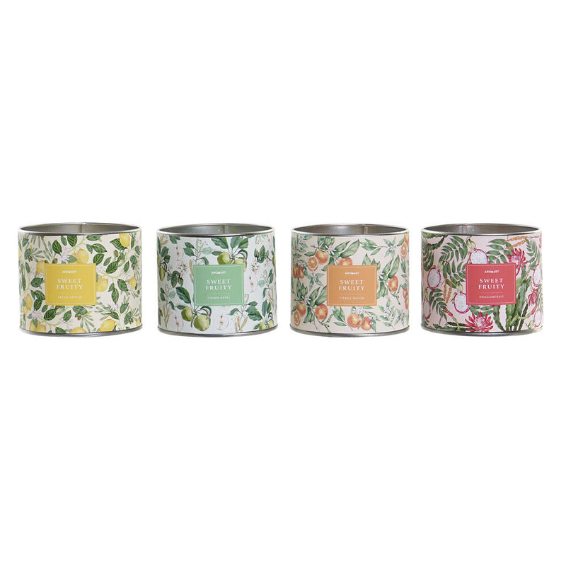 Candela DKD Home Decor Mediterraneo (4 pcs) (9.5 x 9.5 x 8 cm)