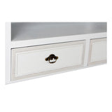 DKD Home Decor Bianco Wood MDF Gabinete (100 x 42 x 61 cm)