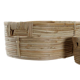 Korb-Set DKD Home Decor Rattan Bali (3 pcs) (36 x 28 x 14 cm)