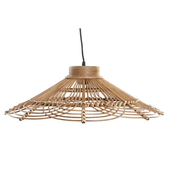 Lampadario DKD Home Decor Rattan 220 V 50 W (57 x 57 x 18 cm)