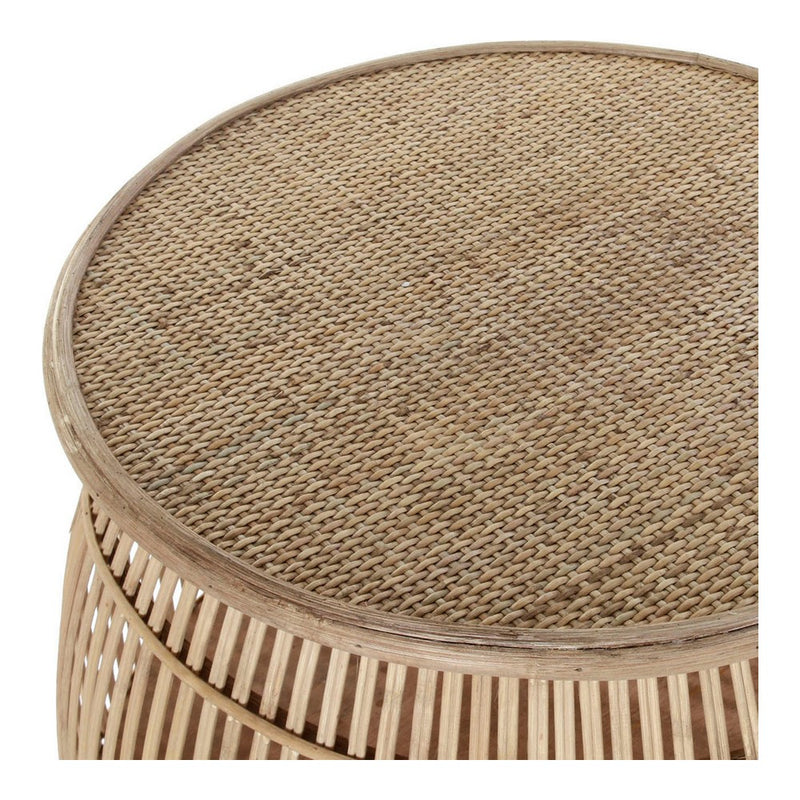 Tabla adicional DKD Decoración del hogar Rattan (61 x 56.5 x 79 cm)