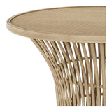 Tavolo Aggiuntivo DKD Home Decor Rattan (60.5 x 60.5 x 60 cm)