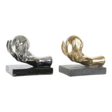 Statua Decorativa DKD Home Decor Resina Vetro (2 pcs) (20 x 14 x 18 cm) - zannishop