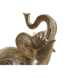 Statua Decorativa DKD Home Decor Resina Elefant (19.6 x 9.5 x 21.6 cm) - zannishop