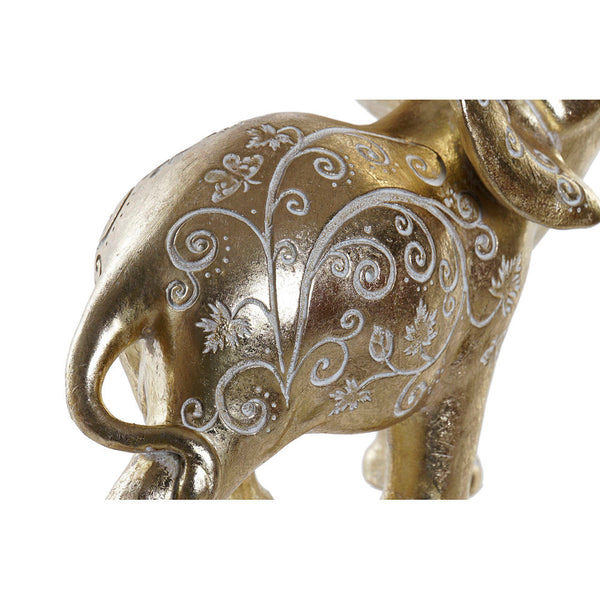 Statua Decorativa DKD Home Decor Resina Elefant (25 x 11 x 25.3 cm) - zannishop