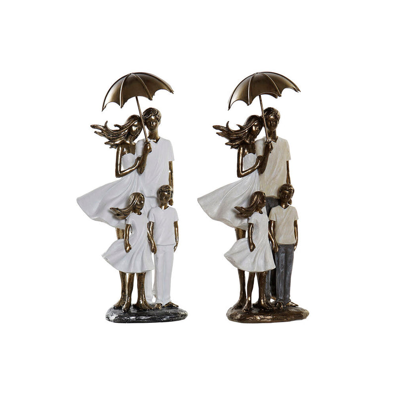 Statua Decorativa DKD Home Decor Resina (2 pcs) (11 x 9 x 32 cm) - zannishop