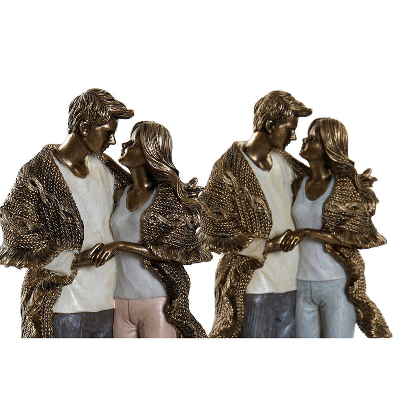 Statua Decorativa DKD Home Decor Resina (11.5 x 8.5 x 26 cm) (2 pcs) - zannishop