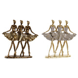 Statua Decorativa DKD Home Decor Ballerina Classica Resina (2 pcs) (29 x 9 x 30.5 cm) - zannishop