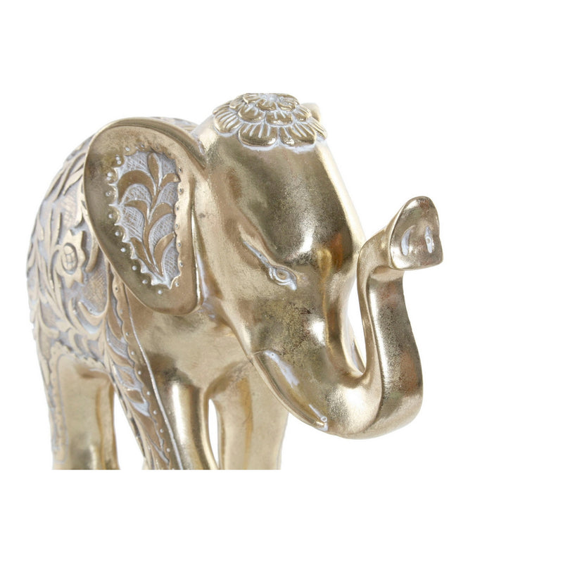 Statua Decorativa DKD Home Decor Resina Elefant (28.5 x 11.5 x 22.5 cm) - zannishop