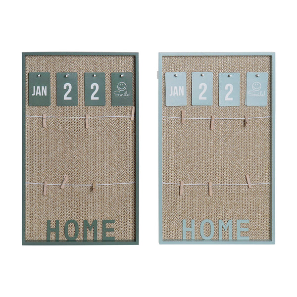 Secchio organizzatore DKD Home Decor PP (polipropilene) Legno MDF (2 pcs) (30 x 3 x 50 cm) - zannishop