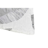 Cuscino DKD Home Decor Bianco Grigio Poliestere Fiore (60 x 10 x 40 cm) - zannishop