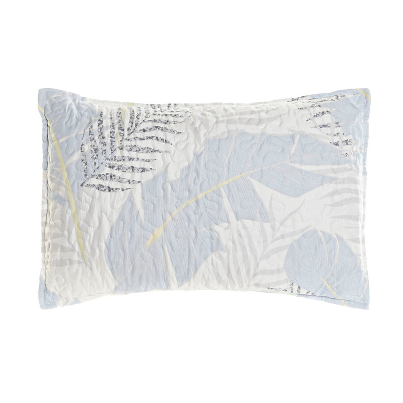 Cuscino DKD Home Decor Azzurro Bianco Poliestere (60 x 10 x 40 cm) - zannishop