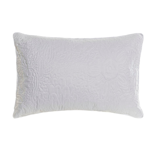 Cuscino DKD Home Decor Bianco Poliestere (60 x 10 x 40 cm) - zannishop