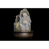 Fuente de Jardín DKD Home Decor Buda Resina Oriental (2 pcs) (27 x 27 x 40 cm)