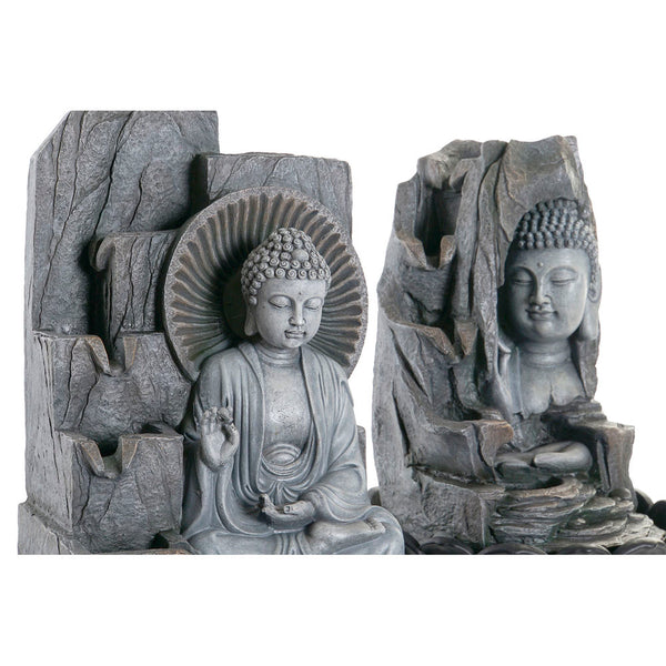 Fuente de Jardín DKD Home Decor Buda Resina Oriental (31 x 24 x 40 cm) (2 pcs)