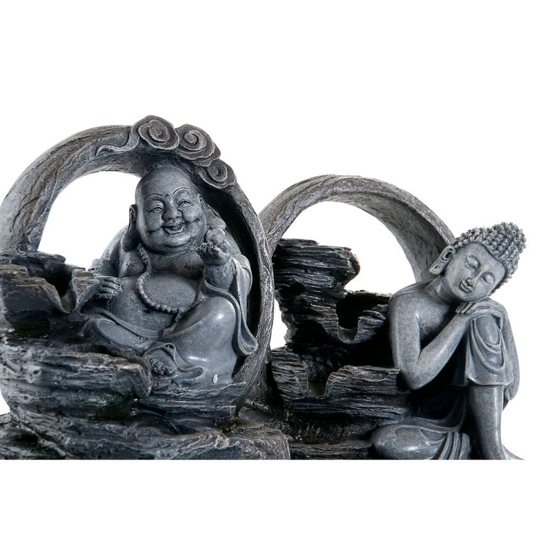 Fontana da giardino DKD Home Decor Buddha Resina (21 x 21 x 25 cm)