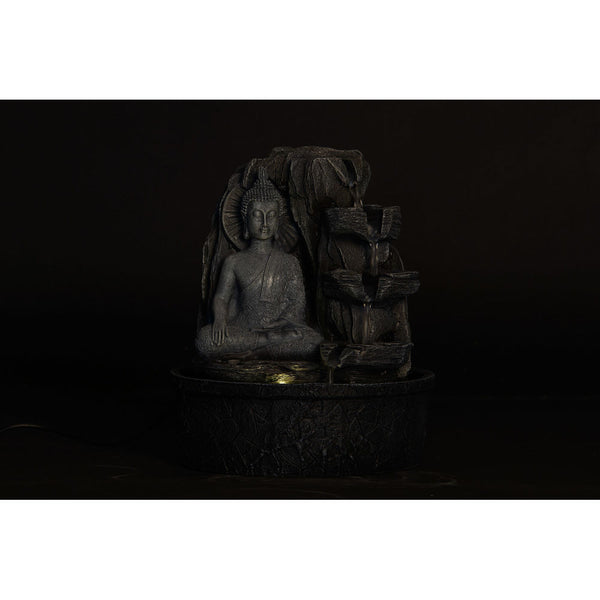 Fontana da giardino DKD Home Decor Buddha Resina (21 x 21 x 26 cm)