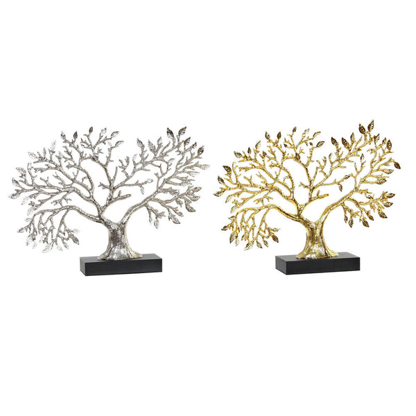 Statua Decorativa DKD Home Decor Resina Albero (2 pcs) (29 x 5.5 x 21 cm) - zannishop