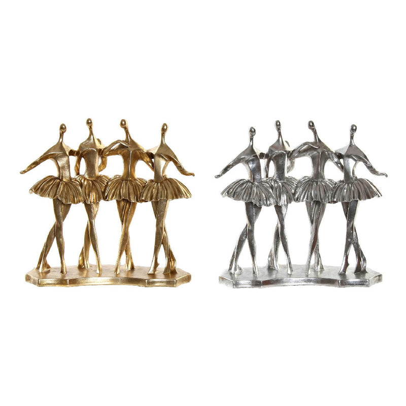 Statua Decorativa DKD Home Decor Resina (2 pcs) (33.5 x 14.5 x 32 cm) - zannishop