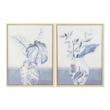 Quadro DKD Home Decor Tela Vaso (2 pcs) (60 x 4 x 80 cm)