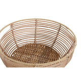 Svuotatasche DKD Home Decor Metallo Rattan (37 x 37 x 11 cm) (29 x 29 x 11 cm) (2 pcs) - zannishop