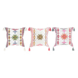 Cuscino DKD Home Decor Multicolore Cotone (3 pcs) (40 x 10 x 40 cm) - zannishop