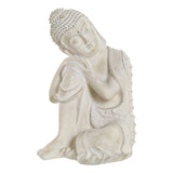 Statua Decorativa DKD Home Decor Grigio Buda Resina (17 x 17 x 26 cm) - zannishop