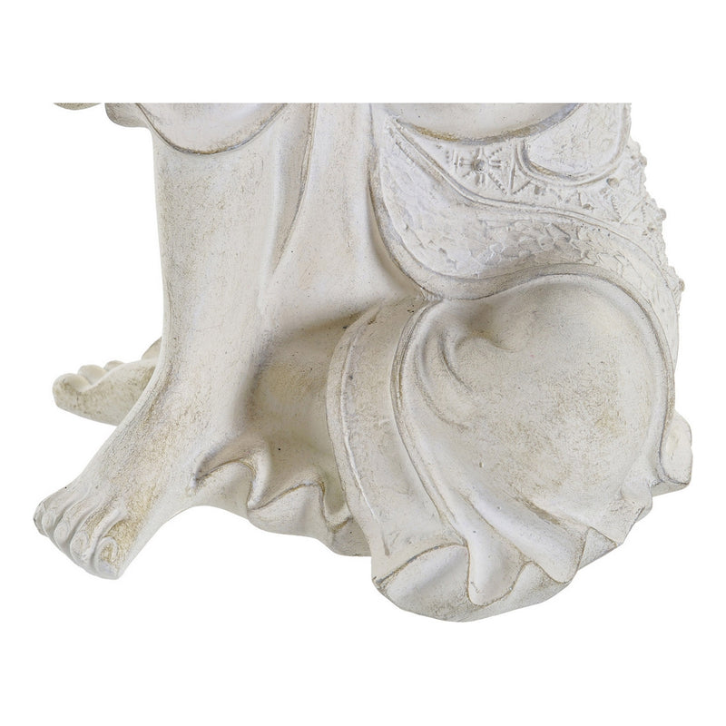 Statua Decorativa DKD Home Decor Grigio Buda Resina (17 x 17 x 26 cm) - zannishop