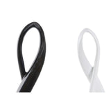 Statua Decorativa DKD Home Decor Nero Bianco Resina (15 x 11.5 x 41 cm) (2 pcs) - zannishop