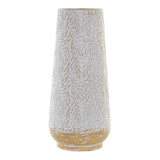 DKD Home Decor Vase Tropical White Decor (24 x 24 x 53 cm)