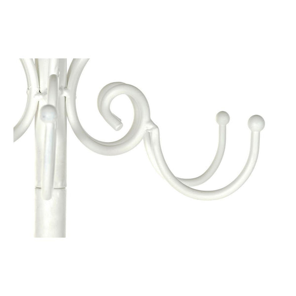 Appendiabiti DKD Home Decor Bianco Metallo (50 x 50 x 176 cm)