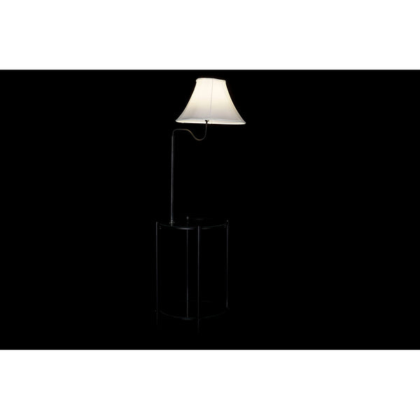 Lampada da Terra DKD Home Decor Nero Poliestere Metallo Vetro (39 x 45 x 148 cm)