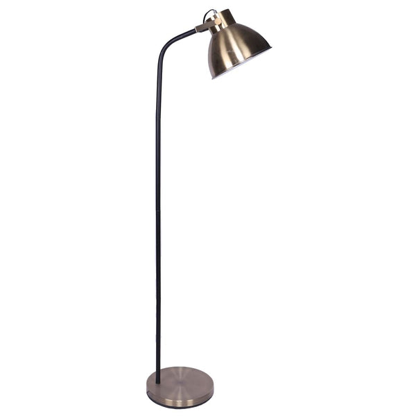 Lampada da Terra DKD Home Decor Rame Metallo 60 W (28 x 40 x 170 cm) - zannishop