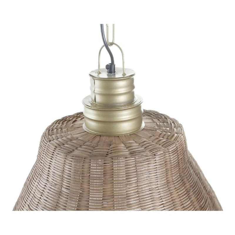 Lampadario DKD Home Decor Metallo vimini (50 x 50 x 45 cm)