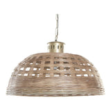 Ceiling Light DKD Home Decor Metal wicker (72 x 72 x 44 cm) - zannishop