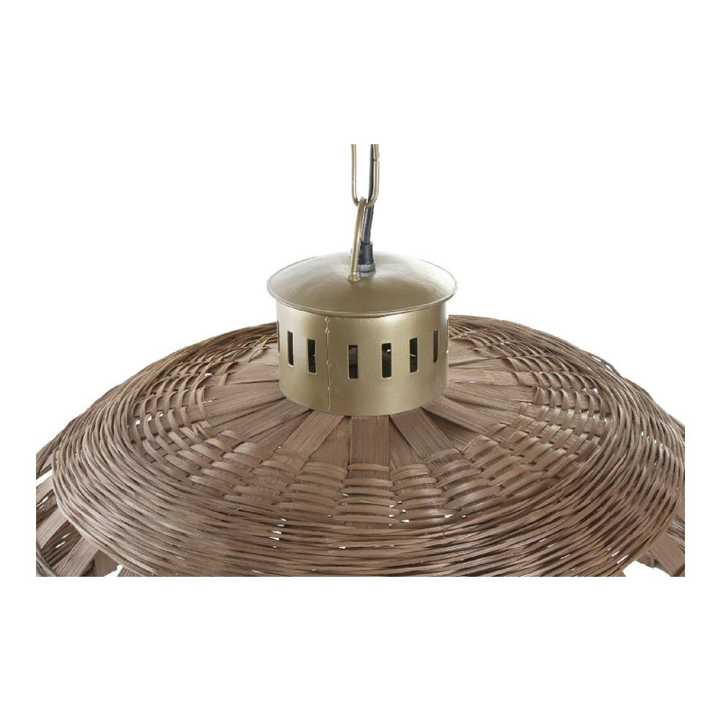 Ceiling Light DKD Home Decor Metal wicker (72 x 72 x 44 cm) - zannishop