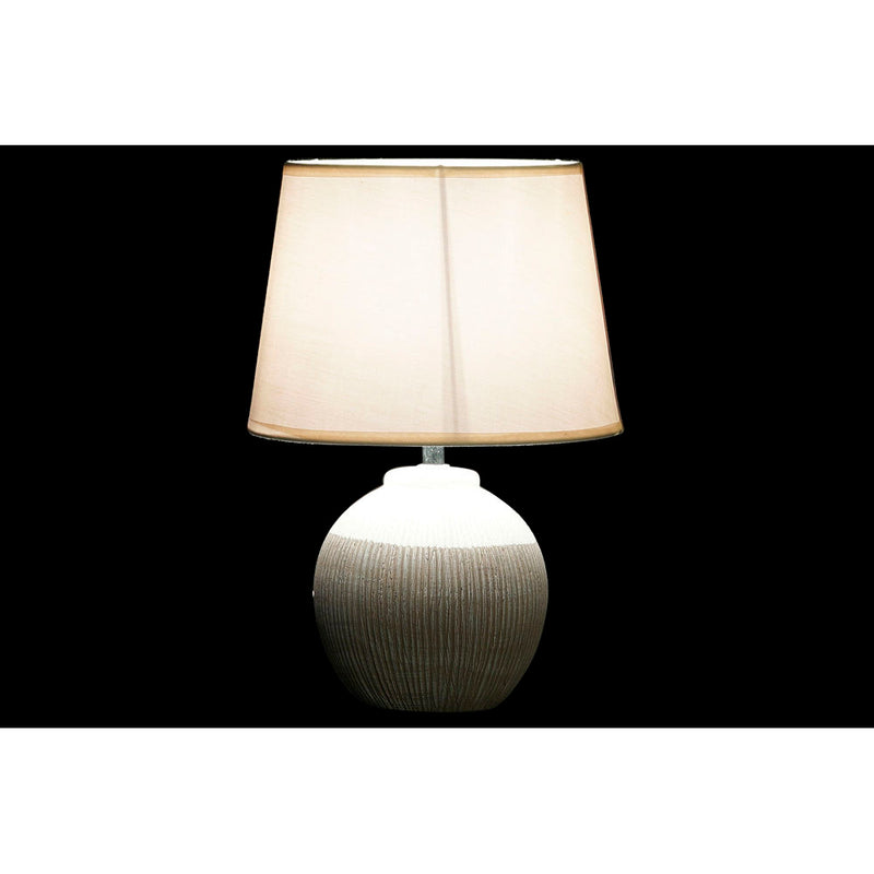 Lampada da tavolo DKD Home Decor Poliestere Gres 25W 220 V (2 pcs) (23 x 23 x 33 cm) - zannishop