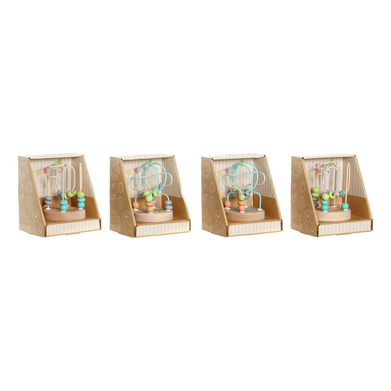 Gioco di Legno DKD Home Decor Legno (4 pcs) (9 x 9 x 12 cm) - zannishop