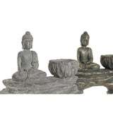 Statua Decorativa DKD Home Decor Resina Orientale Buda (2 pcs) - zannishop