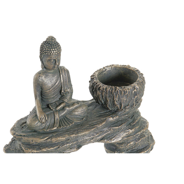 Statua Decorativa DKD Home Decor Resina Orientale Buda (2 pcs) - zannishop