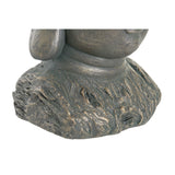 Statua Decorativa DKD Home Decor Fibră de Sticlă Orientale Buda - zannishop