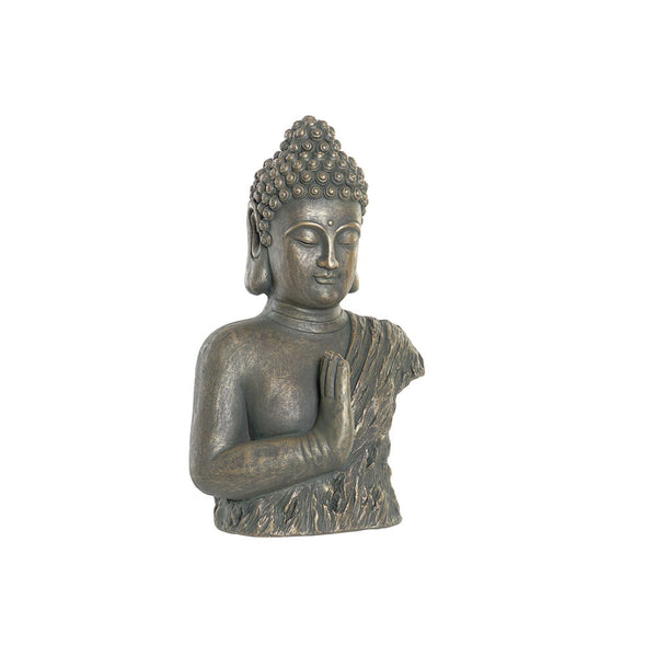 Statua Decorativa DKD Home Decor Fibră de Sticlă Buda Finitura invecchiata (30 x 21 x 47 cm) - zannishop